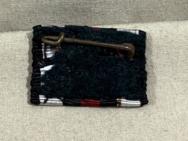 Original Pre-WWII German Combatant's 1914-18 Cross of Honor Ribbon Bar, UNISSUED — image 2