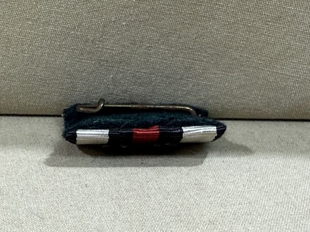 Original Pre-WWII German Combatant's 1914-18 Cross of Honor Ribbon Bar, UNISSUED — image 3