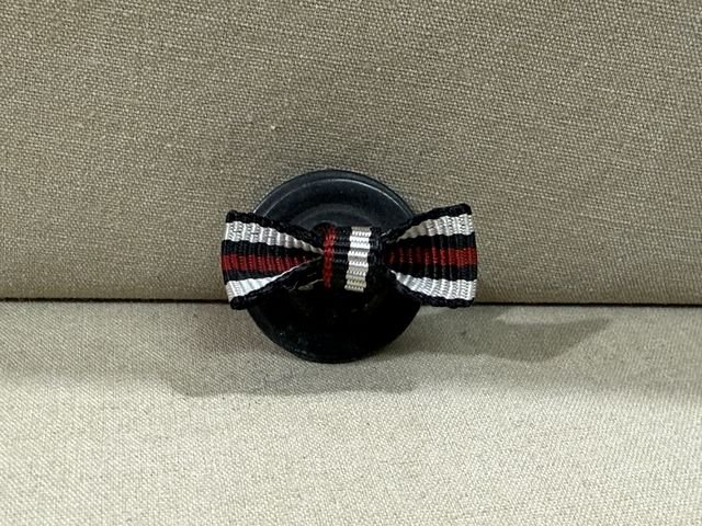 Original Pre-WWII German Button Hole Ribbon, Non-Combatant Hindenburg Cross