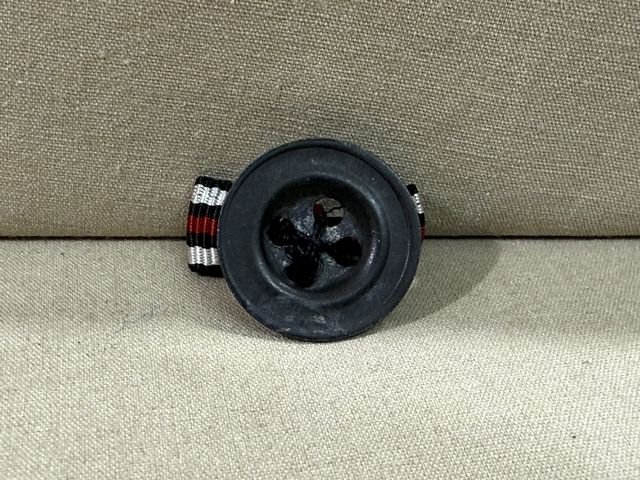 Original Pre-WWII German Button Hole Ribbon, Non-Combatant Hindenburg Cross — image 2