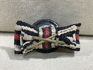 Original Pre-WWII German 3-Position Button Hole Ribbon, 1914 Iron Cross
