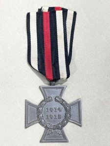 Original Pre-WWII German Non-Combatants 1914-1918 Honor Cross, Hindenburg Cross