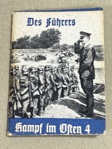 Original Nazi Era German WHW Donation Booklet, DES FÐHRERS