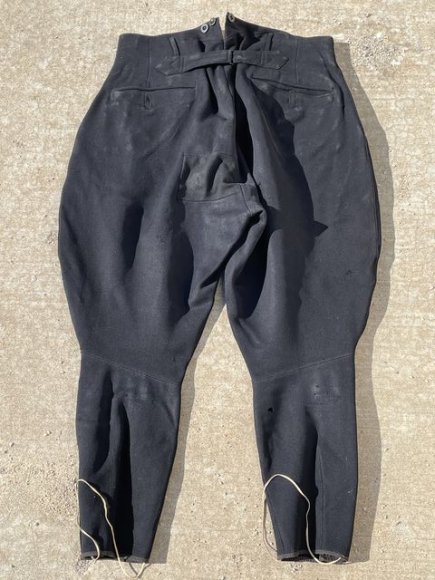 Original Nazi Era German RBD (Reichsbahndirektion) Wool Breeches, Stuttgart 1938 — image 4