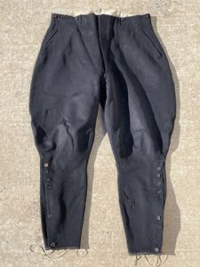 Original Nazi Era German RBD (Reichsbahndirektion) Wool Breeches, Stuttgart 1938