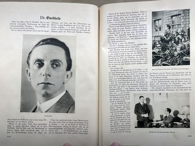 Original 1933 German Cigarette Card Album Germany Awakes, Deutschland erwacht — image 16