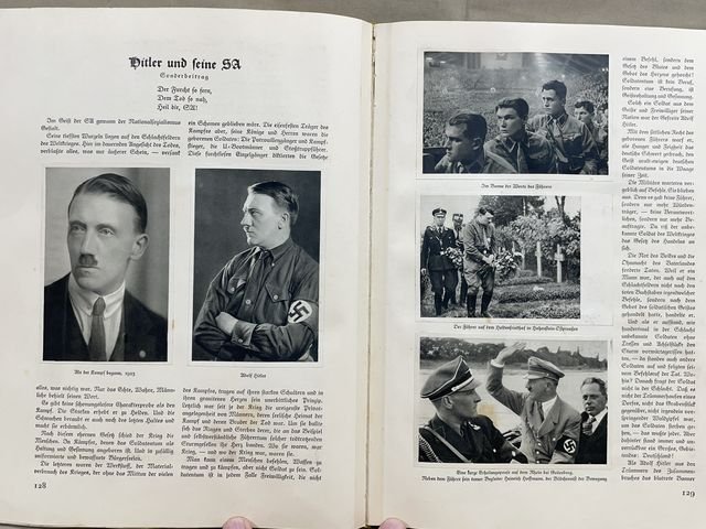 Original 1933 German Cigarette Card Album Germany Awakes, Deutschland erwacht — image 17