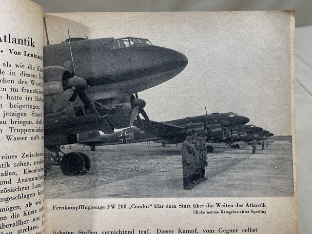 Original WWII German Flyer's Year Book for 1943, K—hlers illustrierter Flieger Kalender — image 13