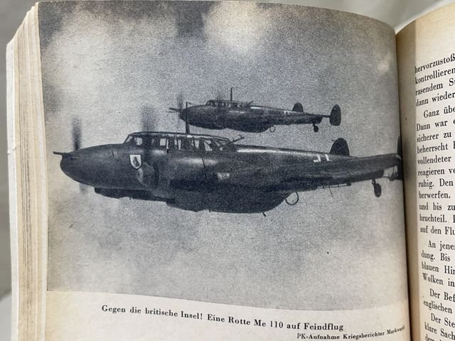 Original WWII German Flyer's Year Book for 1943, K—hlers illustrierter Flieger Kalender — image 16