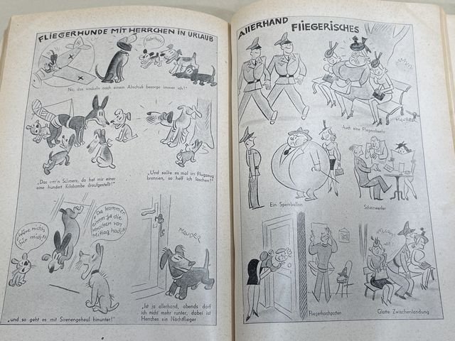 Original WWII German Flyer's Year Book for 1943, K—hlers illustrierter Flieger Kalender — image 21