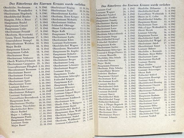 Original WWII German Flyer's Year Book for 1943, K—hlers illustrierter Flieger Kalender — image 8