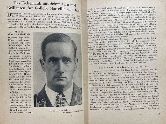 Original WWII German Flyer's Year Book for 1943, K—hlers illustrierter Flieger Kalender — image 9