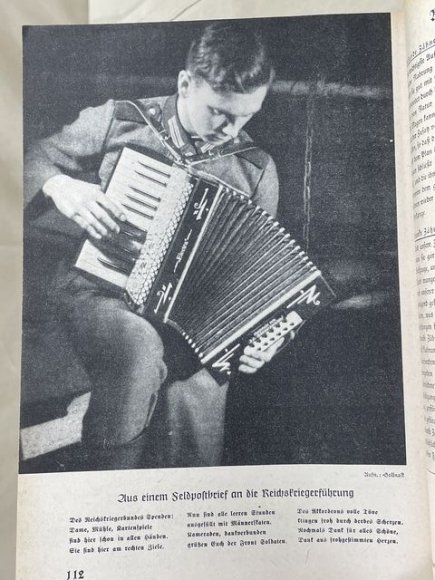 Original WWII German Kyffhäuser Calendar 1942 Book, Kyffhäuser-Kalender — image 15
