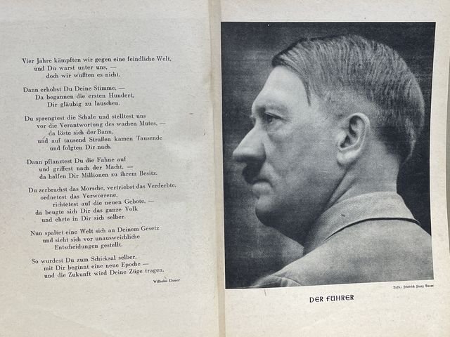 Original WWII German Kyffhäuser Calendar 1942 Book, Kyffhäuser-Kalender — image 4