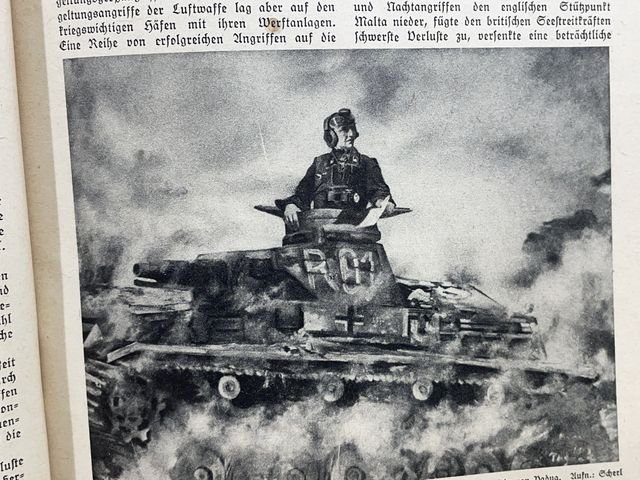 Original WWII German Kyffhäuser Calendar 1942 Book, Kyffhäuser-Kalender — image 7