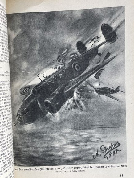 Original WWII German Kyffhäuser Calendar 1942 Book, Kyffhäuser-Kalender — image 8