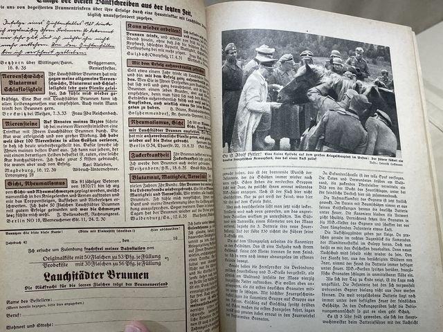 Original WWII German Kyffhäuser Calendar 1942 Book, Kyffhäuser-Kalender — image 9