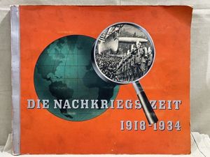 Original 1934 German Cigarette Card Album, DIE NACHKRIEGSZEIT 1918-1934