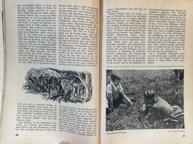 Original WWII German Kyffhäuser Calendar 1940 Book, Kyffhäuser-Kalender — image 10