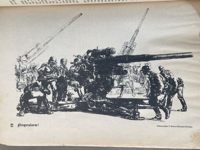 Original WWII German Kyffhäuser Calendar 1940 Book, Kyffhäuser-Kalender — image 13