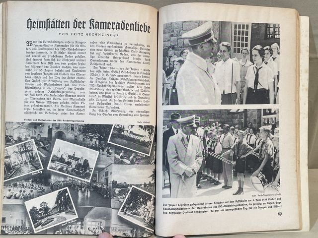 Original WWII German Kyffhäuser Calendar 1940 Book, Kyffhäuser-Kalender — image 14