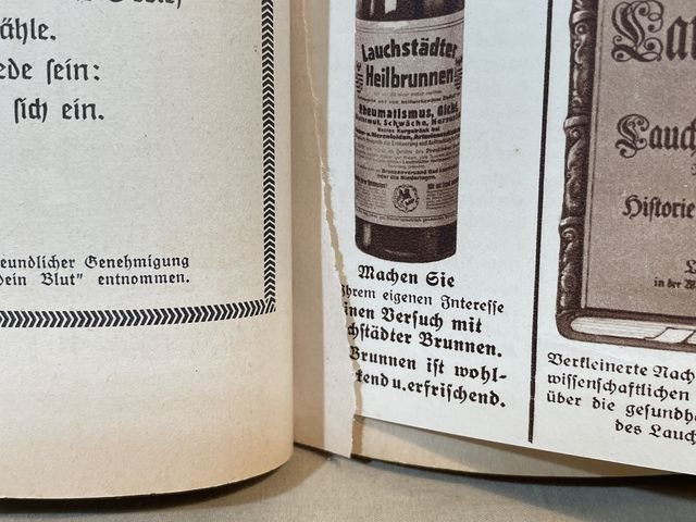 Original WWII German Kyffhäuser Calendar 1940 Book, Kyffhäuser-Kalender — image 9