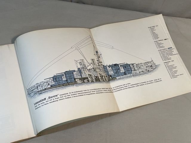 Original Pre-WWII German Navy Cigarette Card Album, Deutsche Reichsmarine — image 19