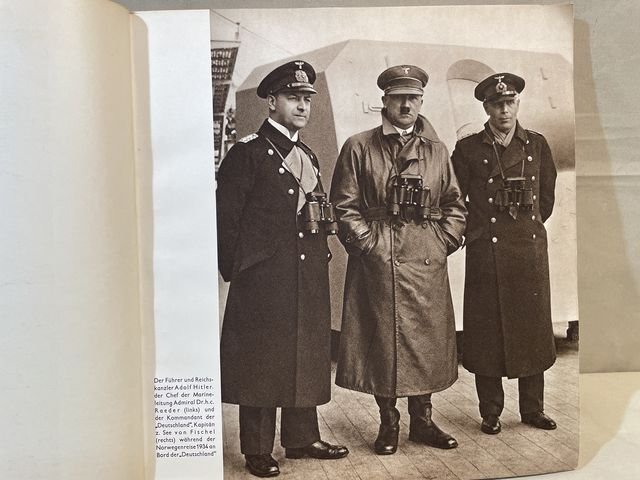 Original Pre-WWII German Navy Cigarette Card Album, Deutsche Reichsmarine — image 8