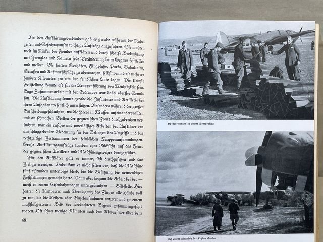 Original Pre-WWII German Airmen Over Spain (Blue Div.) Book, Flieger ³ber Spanien — image 9