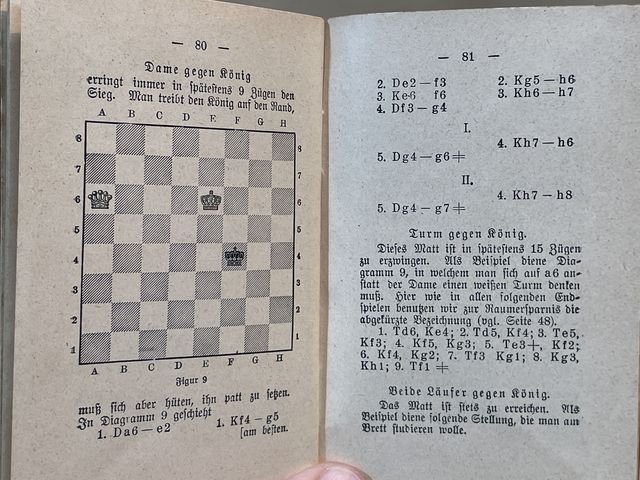 Original WWI German Book on Playing Chess, Das Schachspiel — image 7