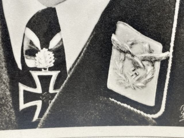 Original WWII German Personality Postcard, Generaloberst Keller — image 4