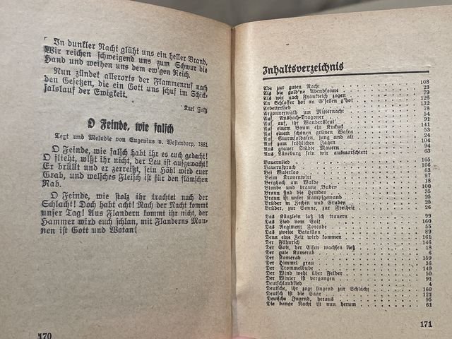 Original 1937 German Hitler Youth Song Book, Uns geht die Sonne nicht unter — image 10