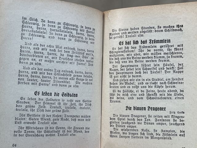 Original 1937 German Hitler Youth Song Book, Uns geht die Sonne nicht unter — image 7