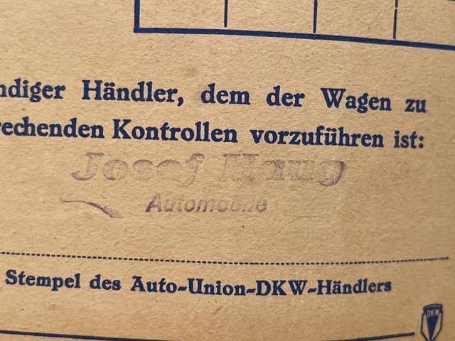 Original 1938 German Operating Instruction for DKW Front-Wheel Drive Car — image 10