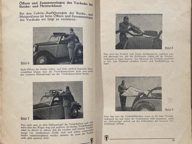 Original 1938 German Operating Instruction for DKW Front-Wheel Drive Car — image 16