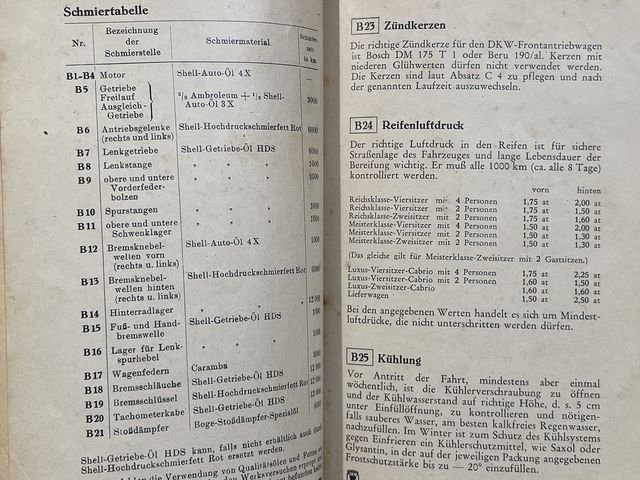 Original 1938 German Operating Instruction for DKW Front-Wheel Drive Car — image 17