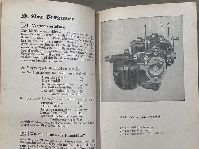Original 1938 German Operating Instruction for DKW Front-Wheel Drive Car — image 19
