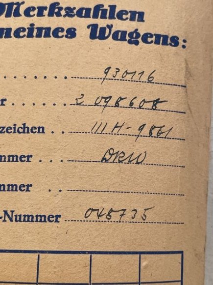 Original 1938 German Operating Instruction for DKW Front-Wheel Drive Car — image 8