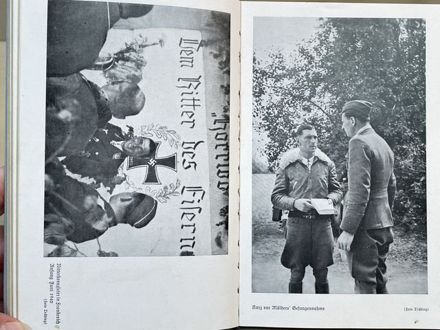 Original WWII German M—lders and His Men Book, M—lders und seine Mðnner — image 19