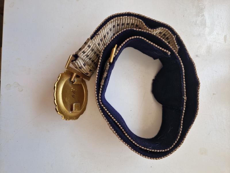 Navy Officers Dress Belt and Buckle
