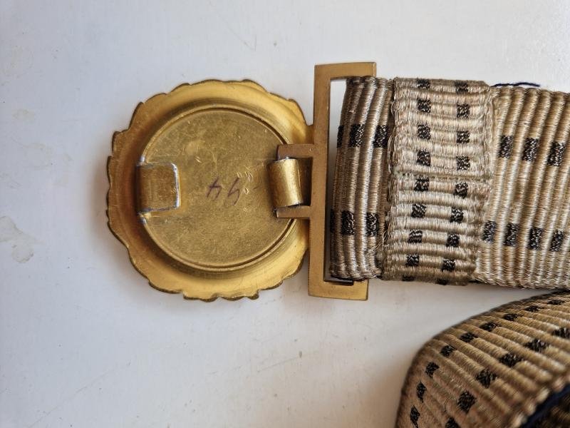 Navy Officers Dress Belt and Buckle