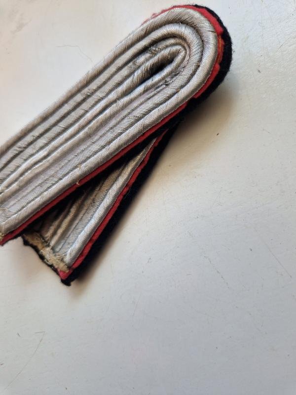 SS Panzer Officers Shoulder Straps
