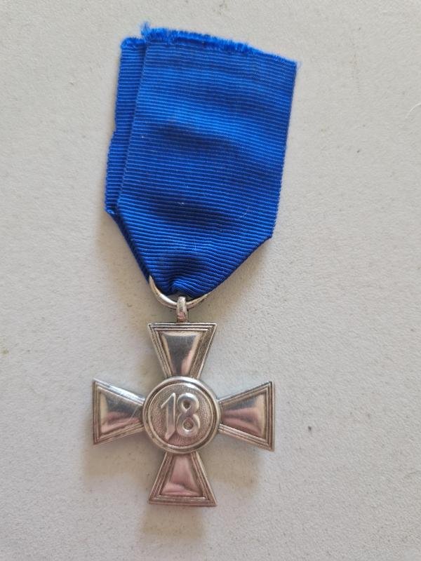 18 Year Luftwaffe Service Medal