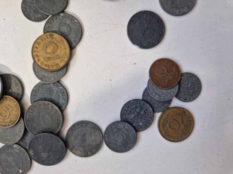 Group of German Ww2 Coins