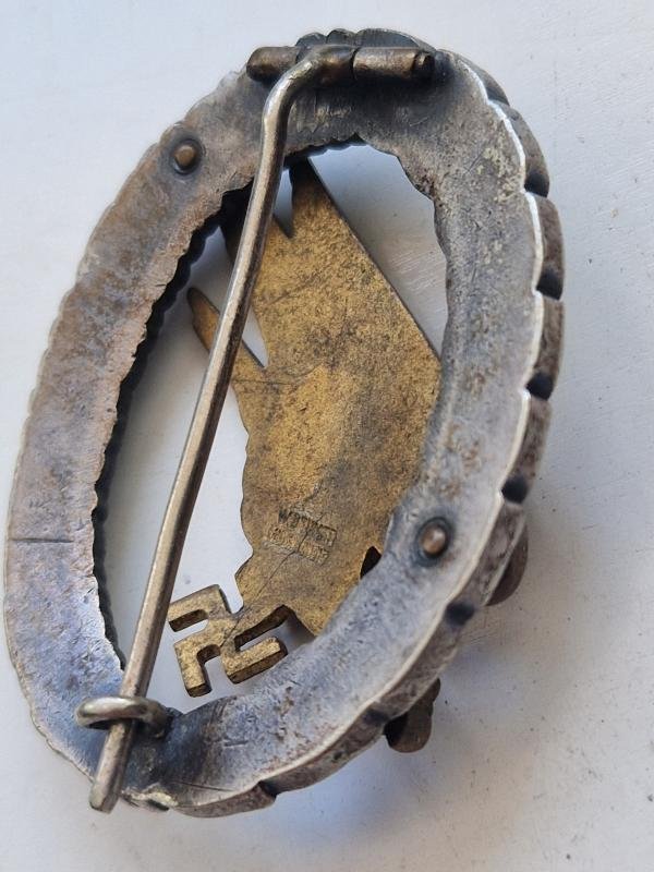 German Luftwaffe Paratrooper Badge Early