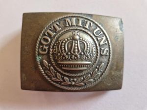 Prussian Army Buckle WW1