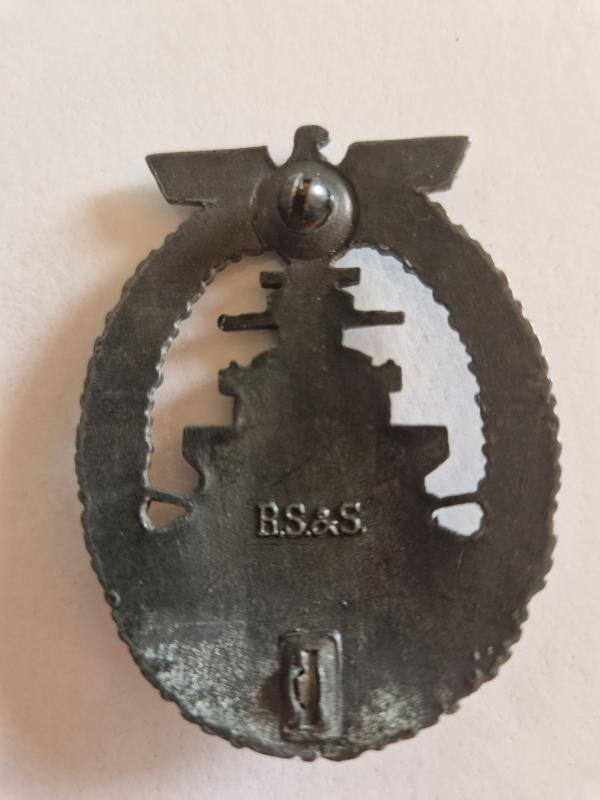 High Seas Fleet Badge Damaged