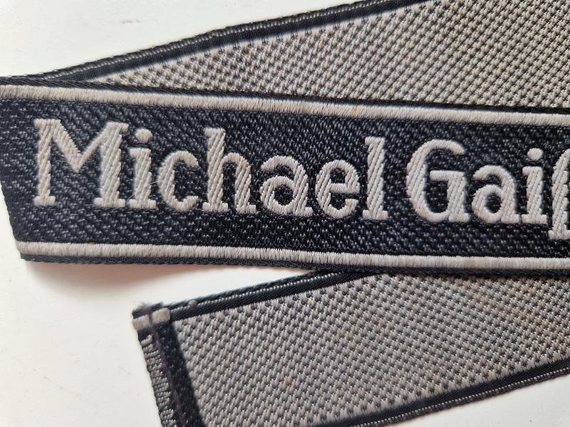 Michael Gaismair Bevo SS Cuff Title