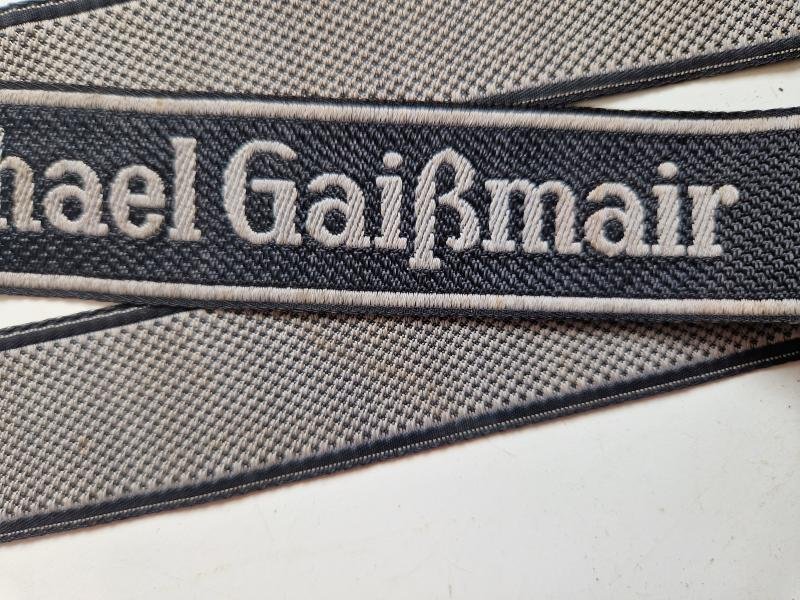 Michael Gaismair Bevo SS Cuff Title