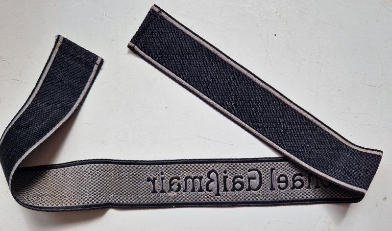 Michael Gaismair Bevo SS Cuff Title